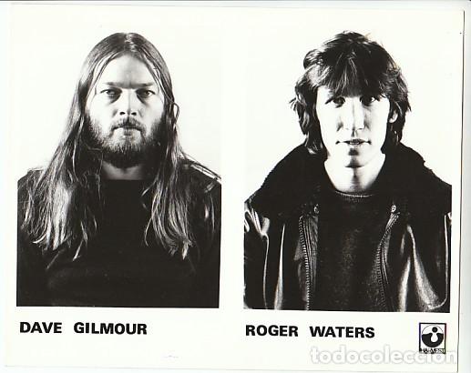Dave Gilmour y Roger Watters de Pink Floyd